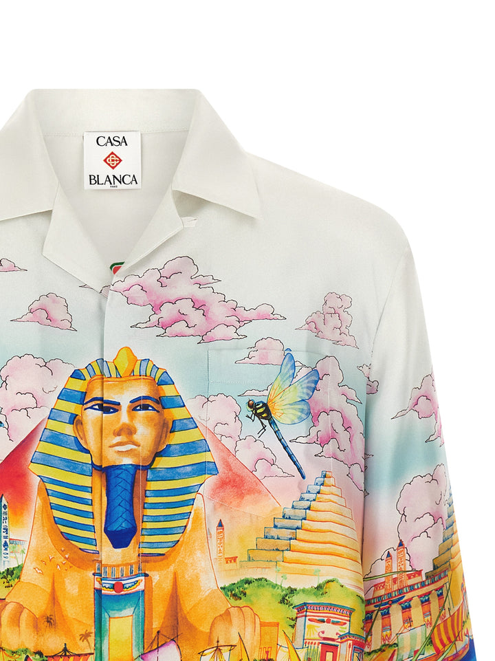Casablanca Egypt As It Was Shirt and Blouse - Multicolor | 72ae02ba4c2782b0ecaef3602132aff0b6439094