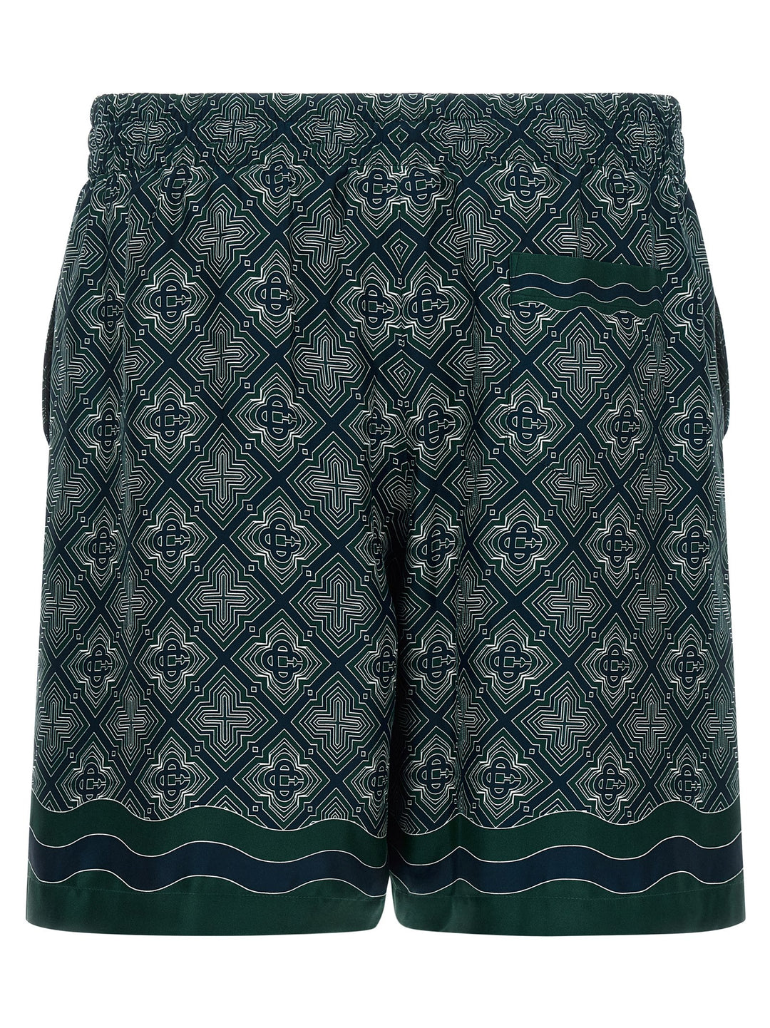 Casablanca Radiating Monogram Bermuda and Short - Multicolor | dfcc1c2a26ebc21b4dbda4b24c5c9c8a74a65fd9