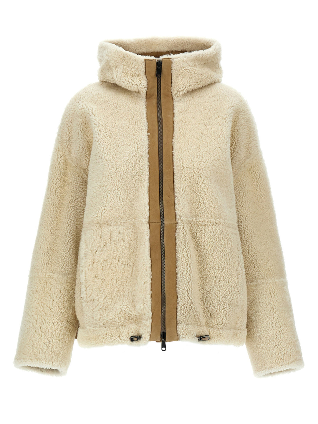 Reversible Sheepskin Fur Beige