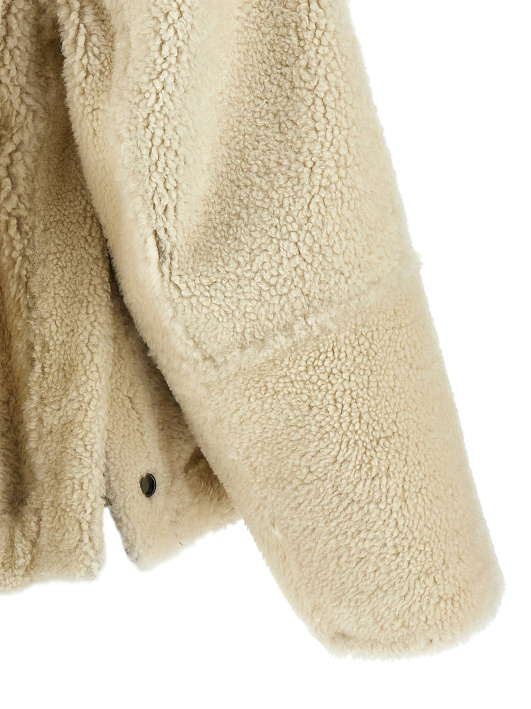 Reversible Sheepskin Fur Beige