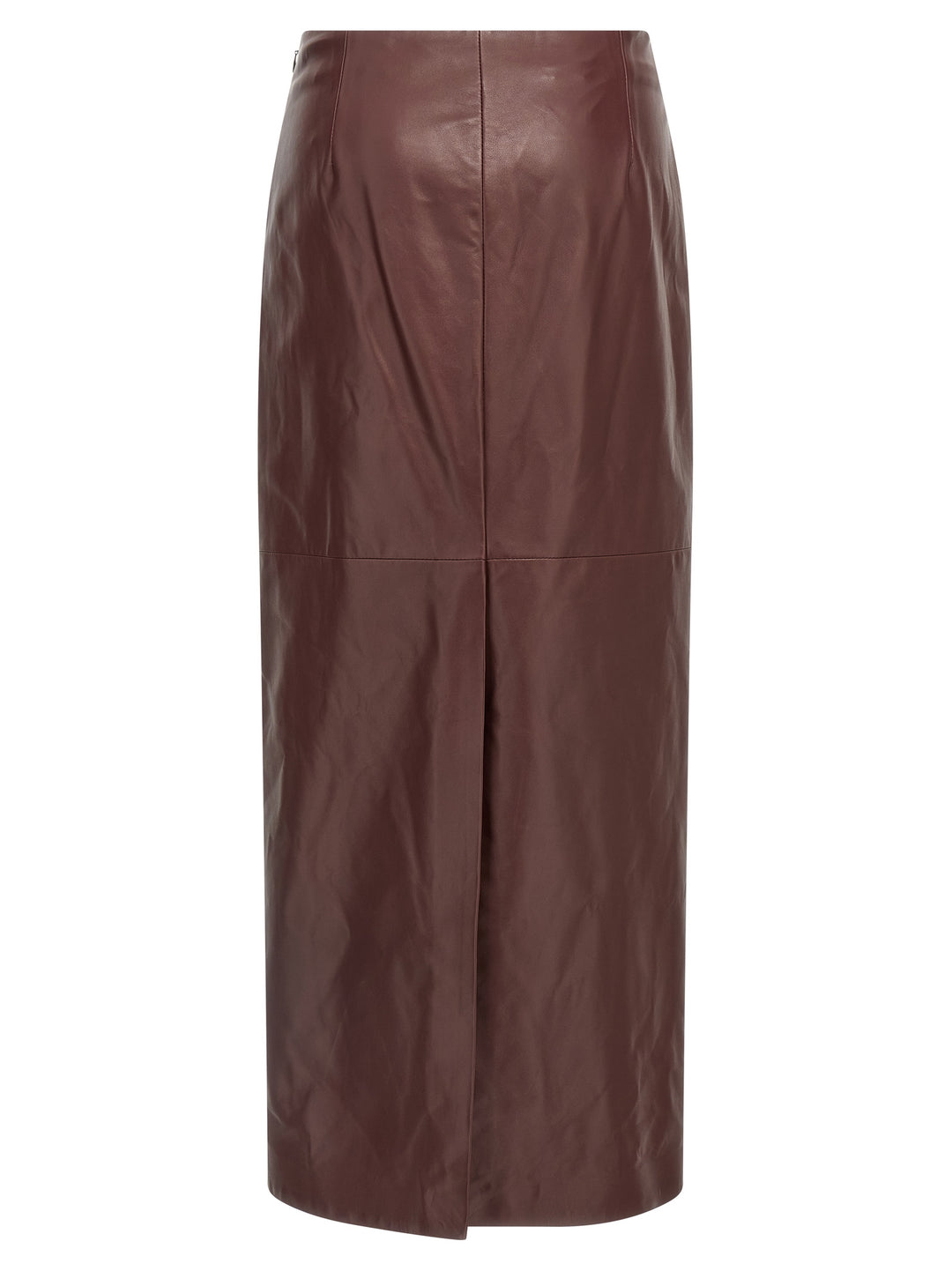 Brunello Cucinelli Column Long Skirts - Bordeaux | 154aa169fad8f83b095e350708b752860f5ae232