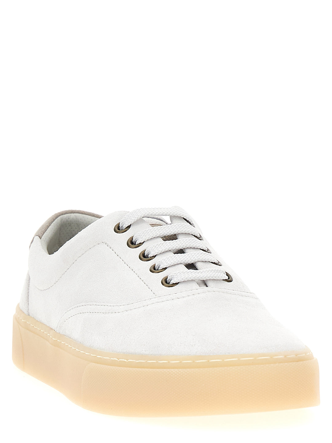 Leather Sneakers White