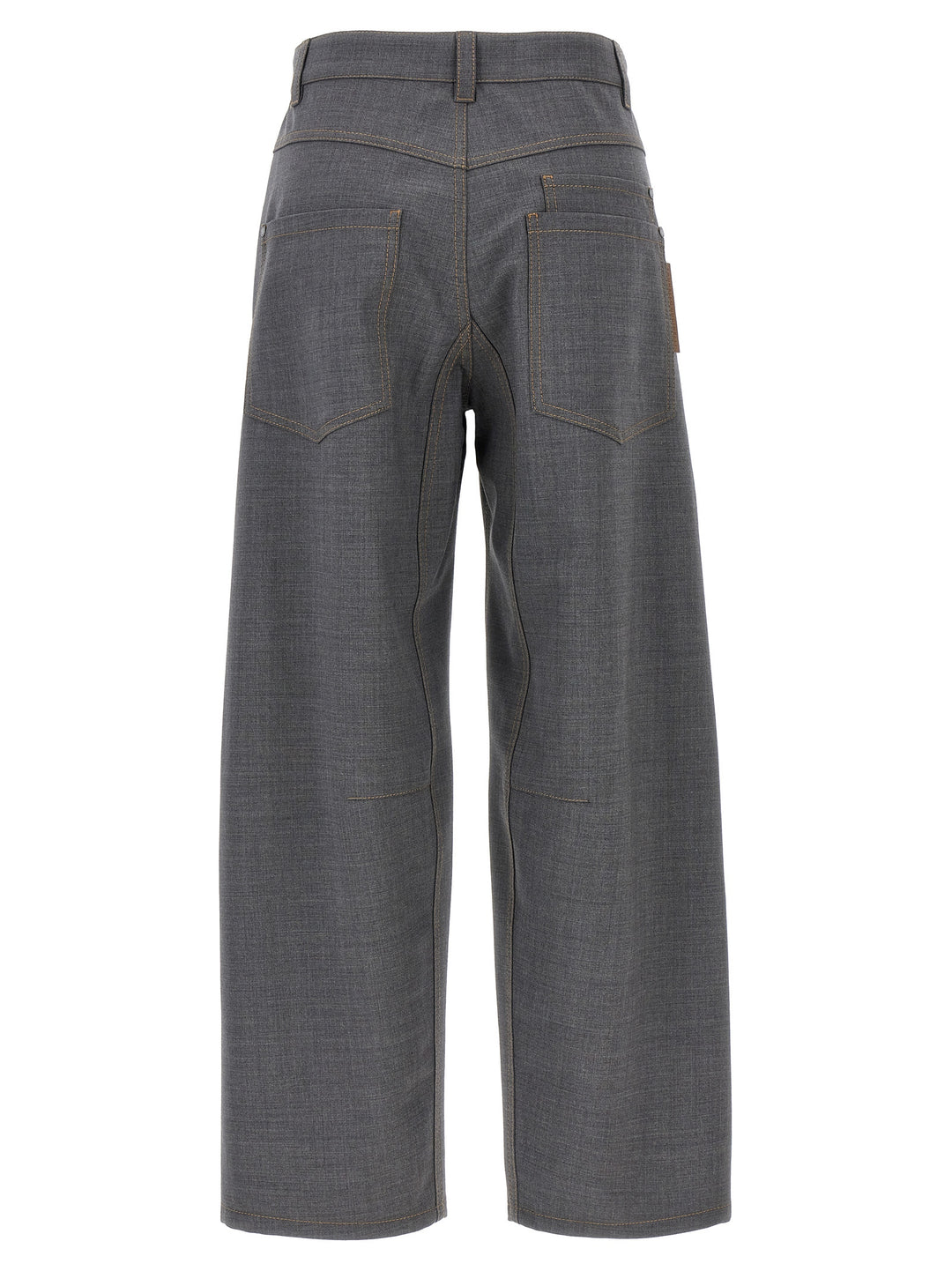 Loose Leg Pants Gray