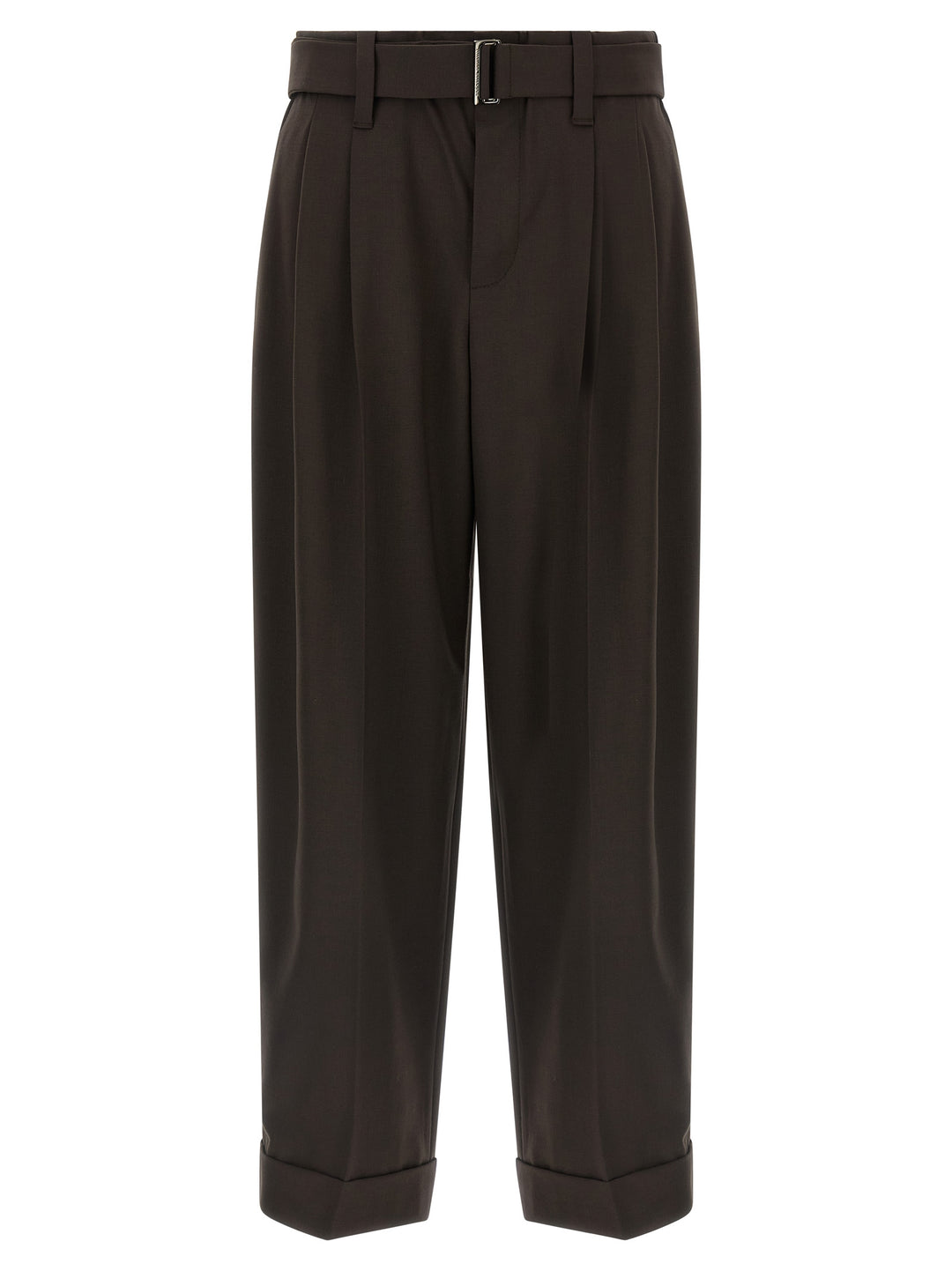 Brunello Cucinelli Wool Pants - Brown | 85f8eed421526947be722fe23fef7e2dcb9be6b0