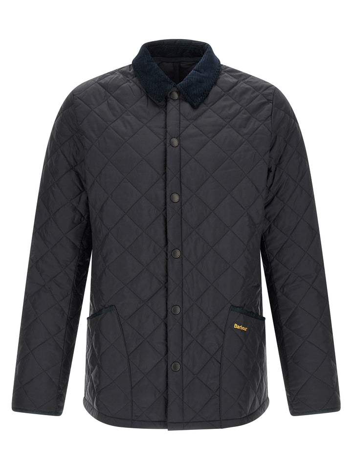 Barbour Heritage Liddesdale Puffer Jackets - Blue | 5fe51c128b9ce0a322ad25b6340f33300315f0c7