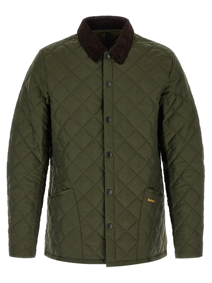 Barbour Heritage Liddesdale Puffer Jackets - Green | 104c216367620ef17a9cf9762eec34adf29b1774