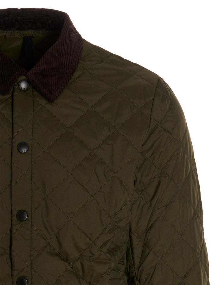 Barbour Heritage Liddesdale Puffer Jackets - Green | 83d9587f0ecfe78ad77b2e0b34558d0a72db510b