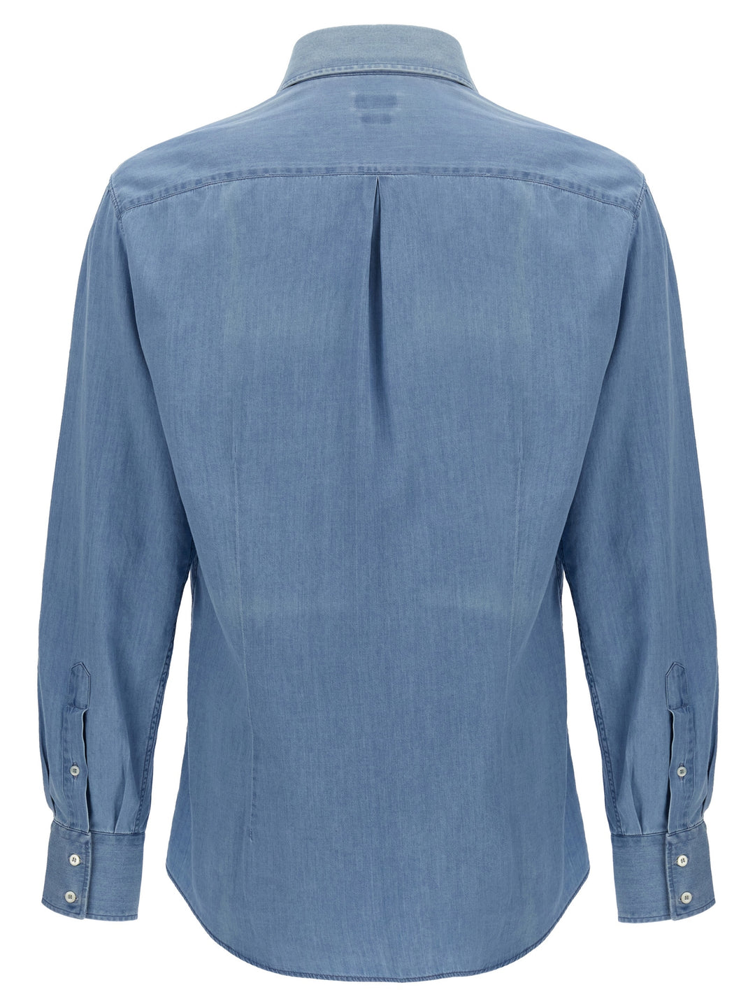 Chambray Shirt Shirt, Blouse Light Blue