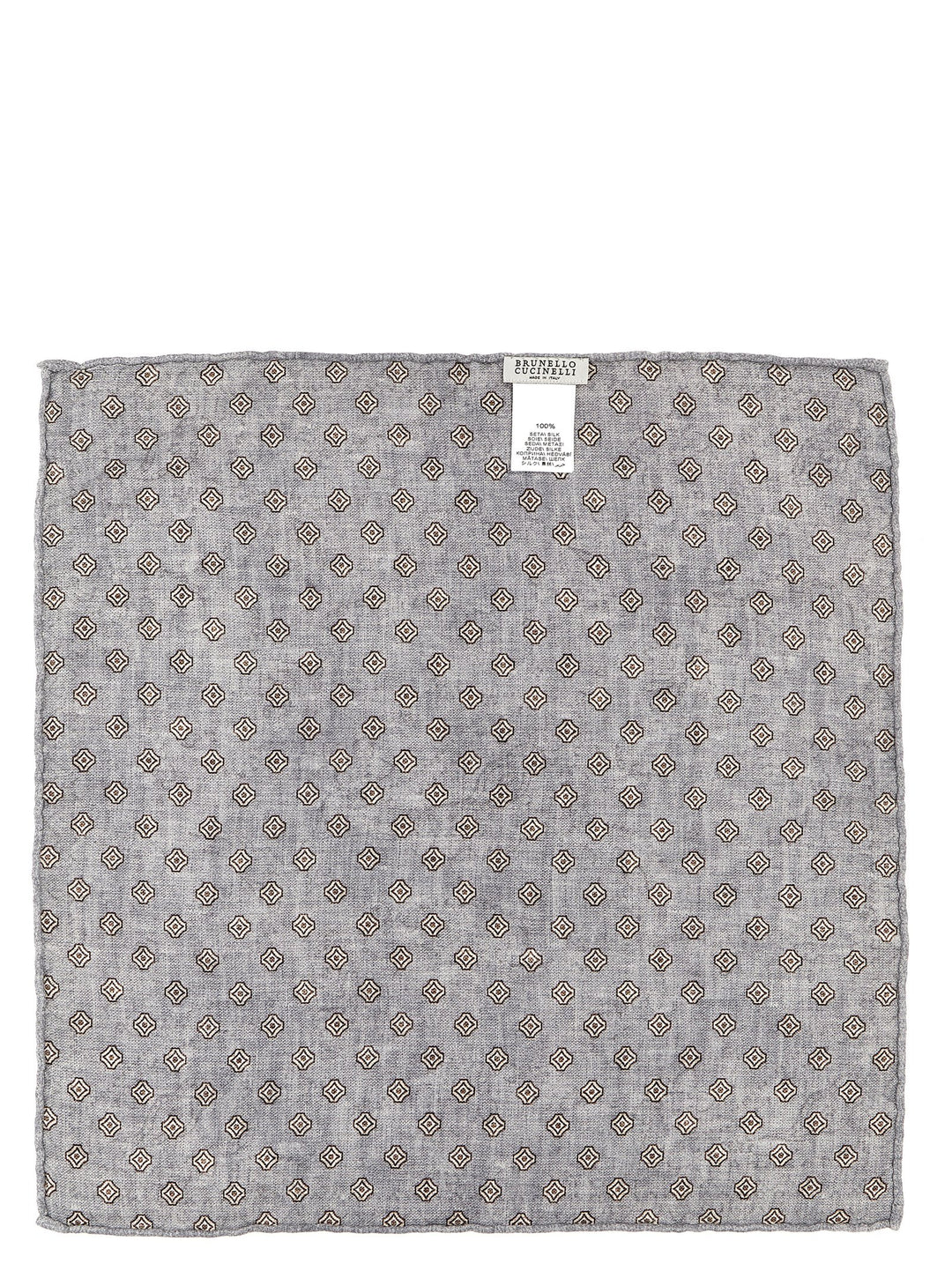 Patterned Clutch Bag Scarves, Foulards Gray