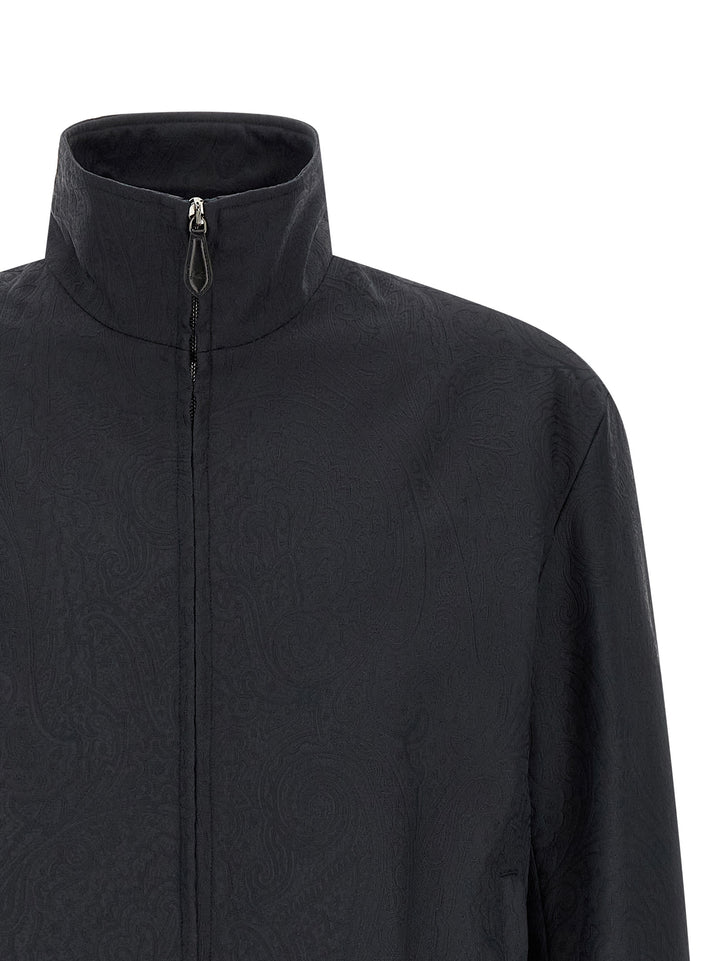 Etro Arnica Puffer Jackets - Blue | 7824818eedf1ec244aa1cc020b0a3c44effea445