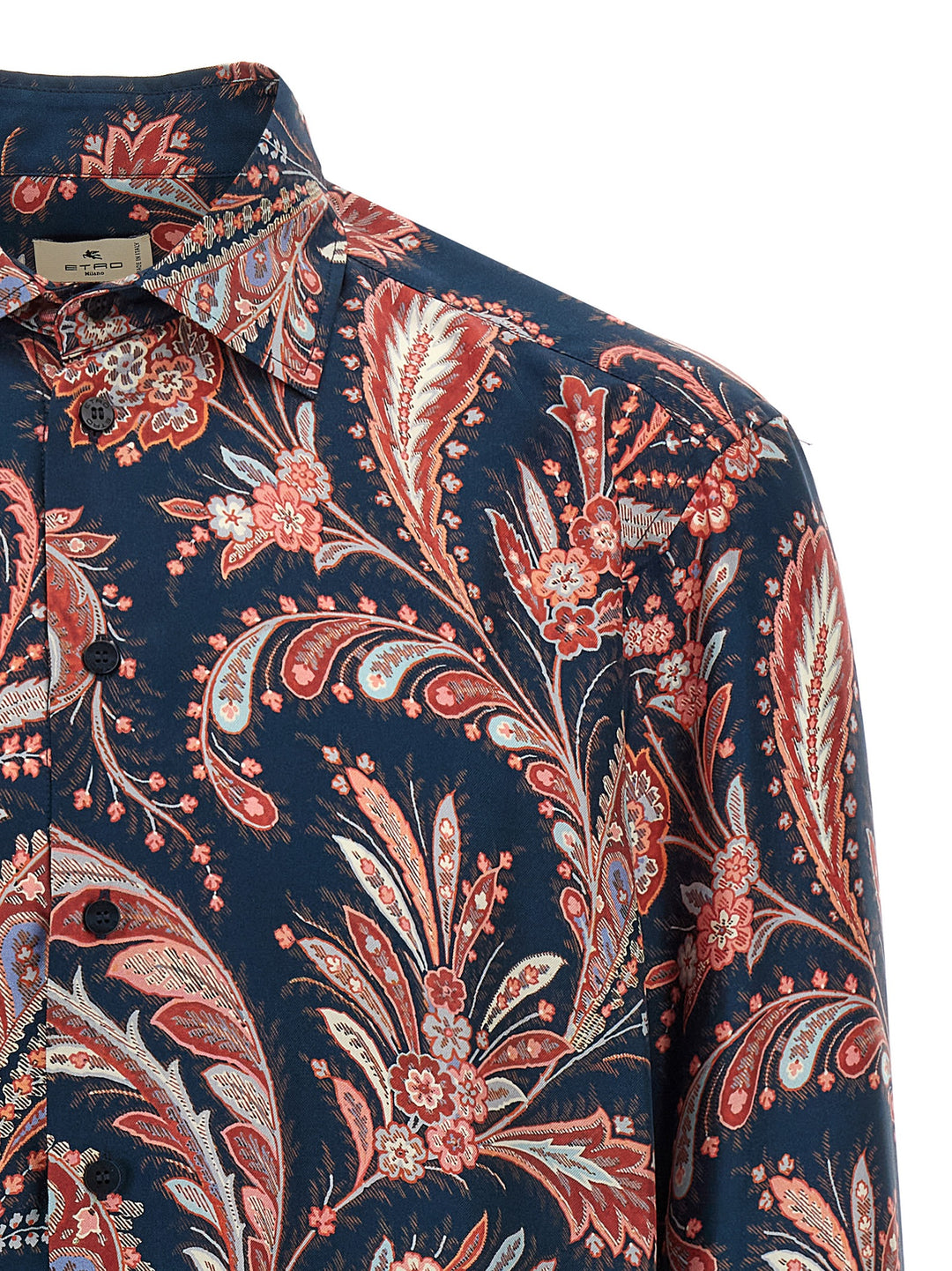 Etro Paisley Ramage Silk Shirt Shirt and Blouse - Multicolor | e02b27c9322b3d02f5c4251bb4f36efb420a5b27