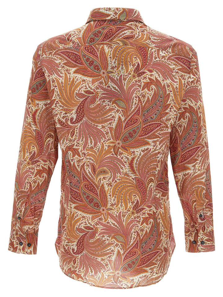 Paisley Flower Shirt Shirt, Blouse Multicolor