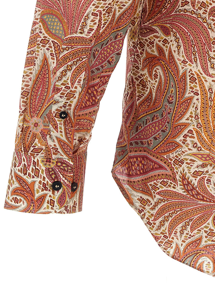 Paisley Flower Shirt Shirt, Blouse Multicolor