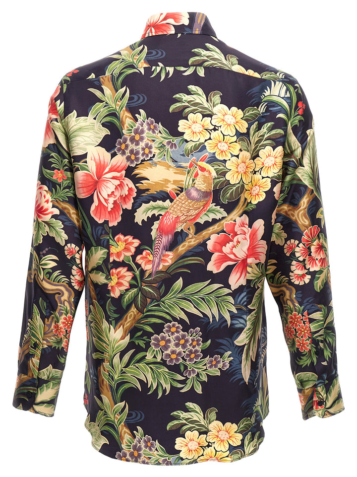 Floral Shirt Shirt, Blouse Multicolor