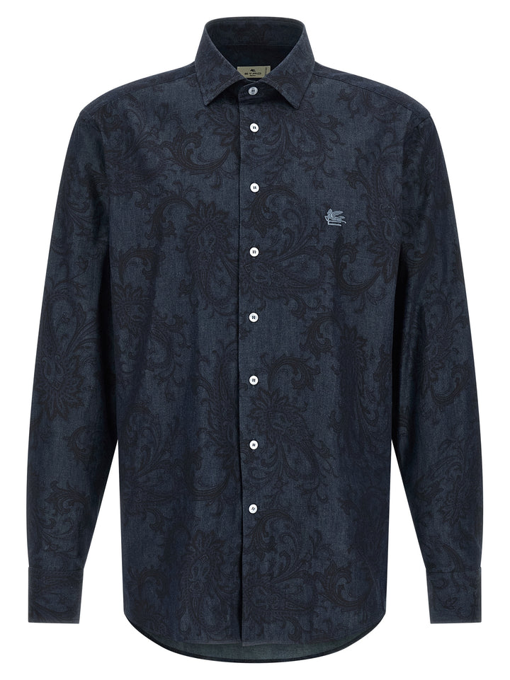 Etro Paisley Ramage Shirt and Blouse - Blue | cd459ce339c13b8e26bb06e301058c2a1517f883