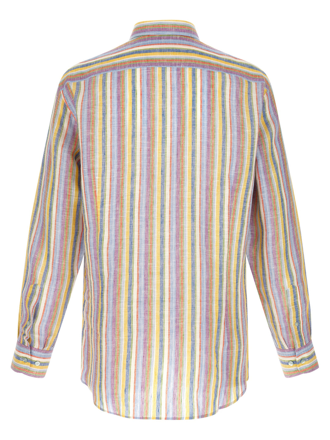 Etro Striped Linen Shirt Shirt and Blouse - Multicolor | 938a6482b9ef45eab6c44ae4f13f527e90823f9a