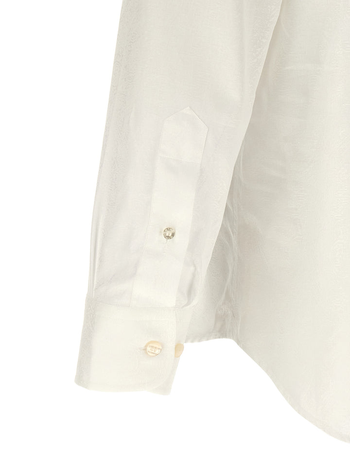 Etro Paisley Shirt Shirt and Blouse - White | b27aa7cd7ff14e9e585c24595469e553939c7617
