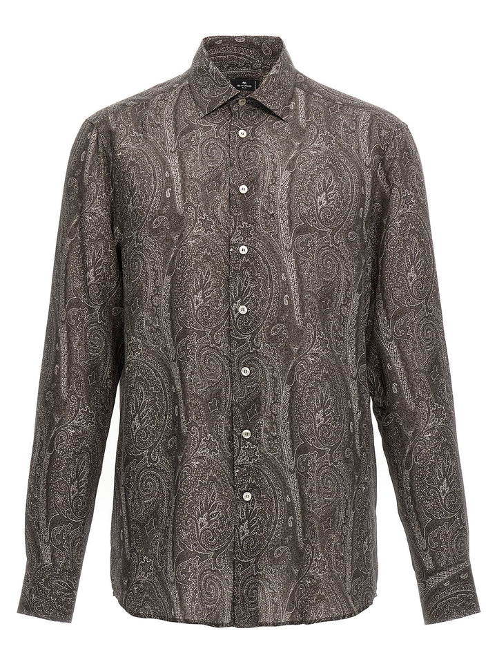 Paisley Shirt, Blouse Black