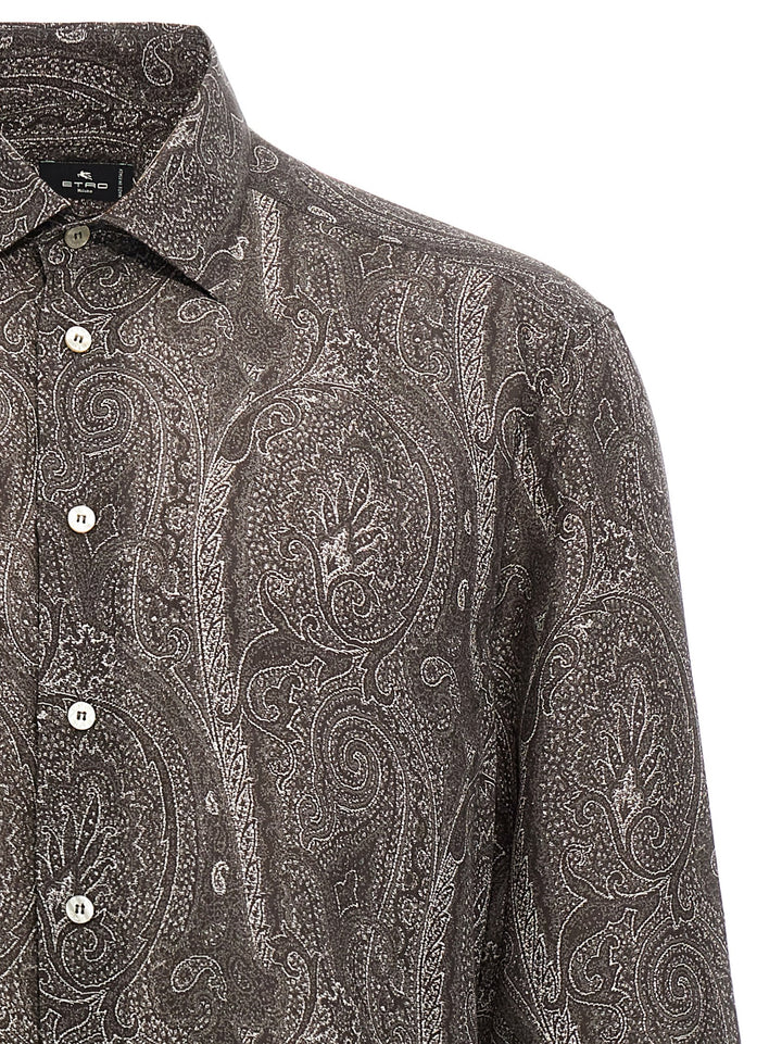 Paisley Shirt, Blouse Black