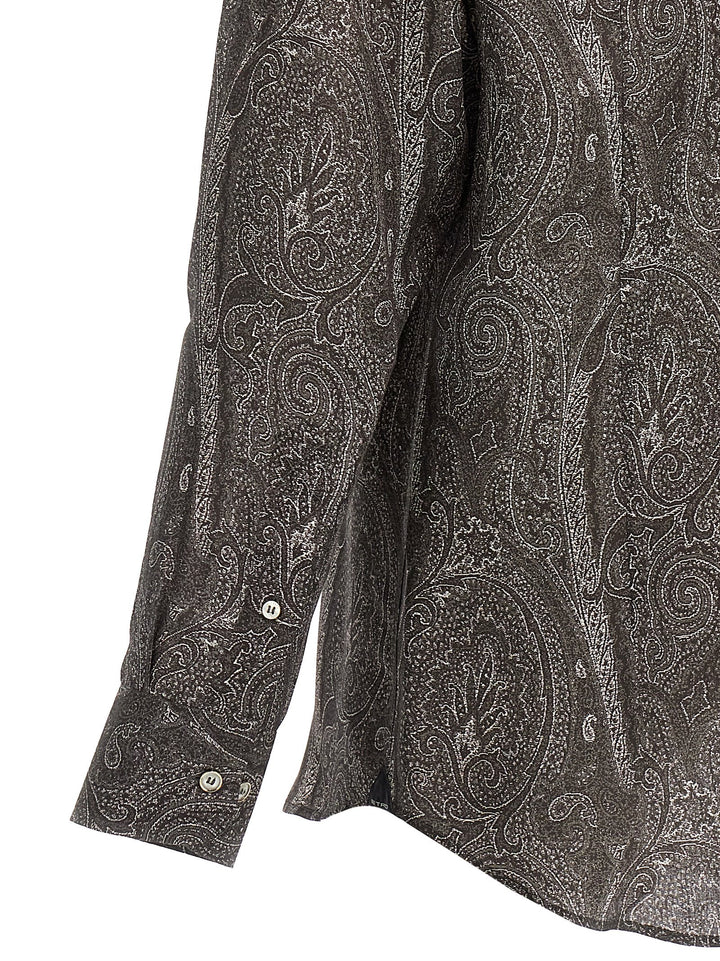 Paisley Shirt, Blouse Black