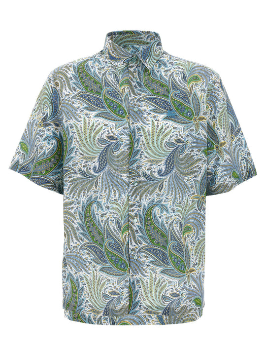 Paisley Flower Shirt Shirt And Blouse Multicolor