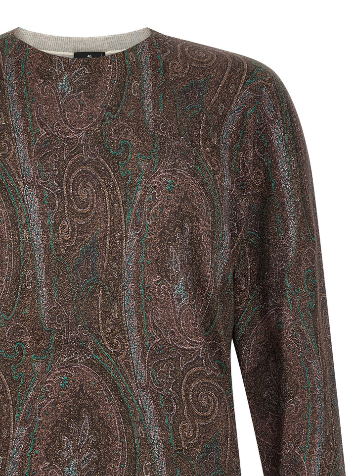 Etro Paisley Sweater Sweaters and Cardigans - Bordeaux | a5cefabc62032792105d05775878e799e60725b6