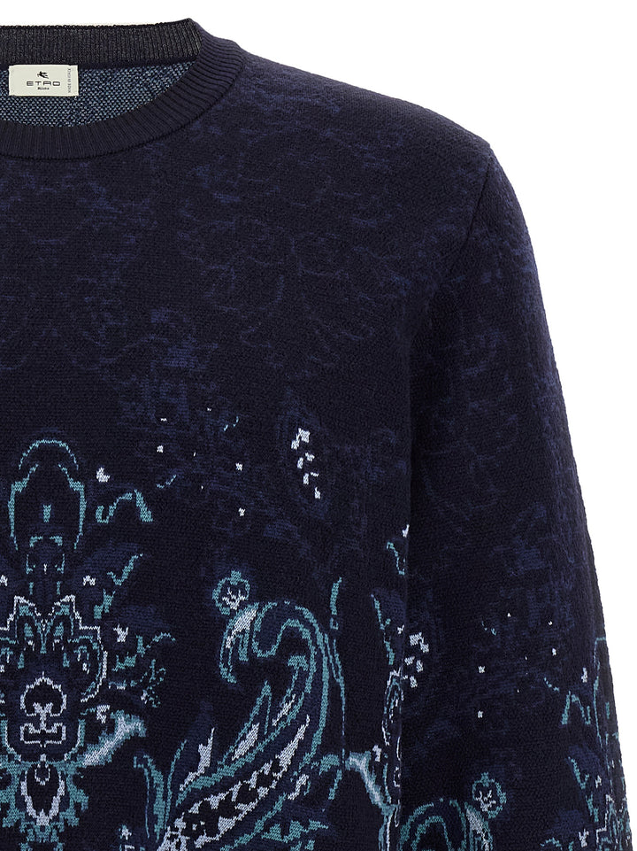 Etro Paisley Wool Sweater Sweaters and Cardigans - Multicolor | 419358532b430c65ac61b19b3d28295d8893afe6