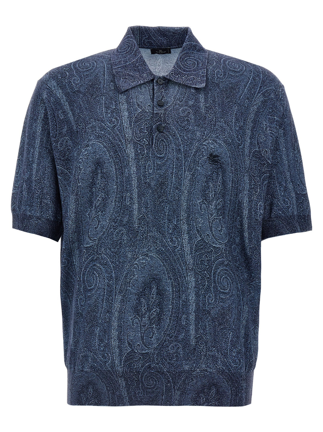 Paisley Polo Blue