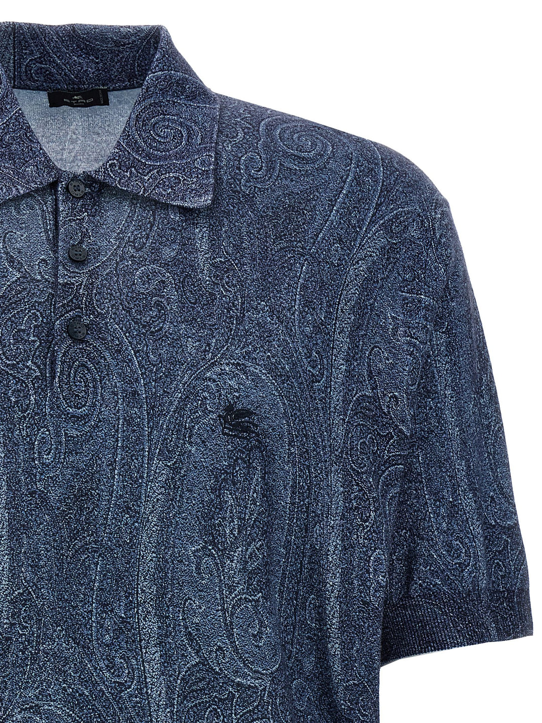 Paisley Polo Blue