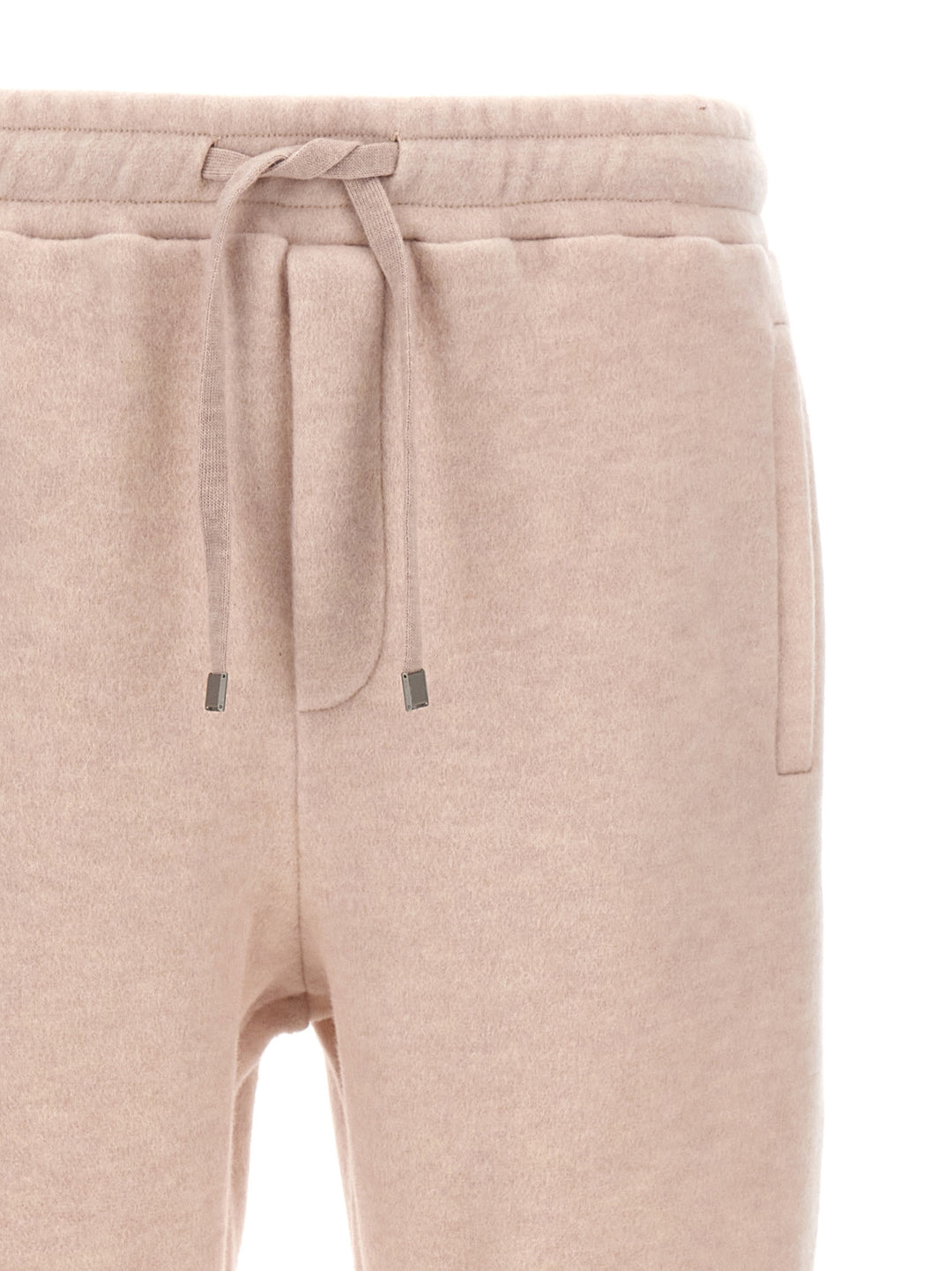 Wool Joggers Pants Beige