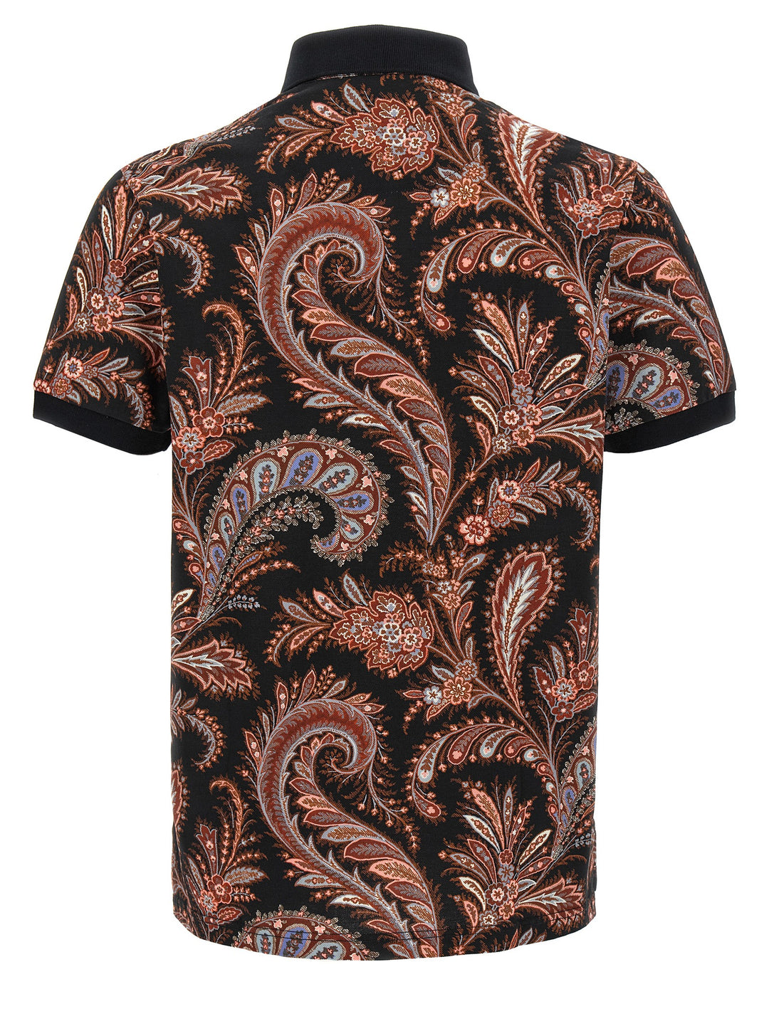 Etro Paisley Flowers Polo - Multicolor | 7099d0b374b7d725761dcbfcbd3e9cd3aff5aba5