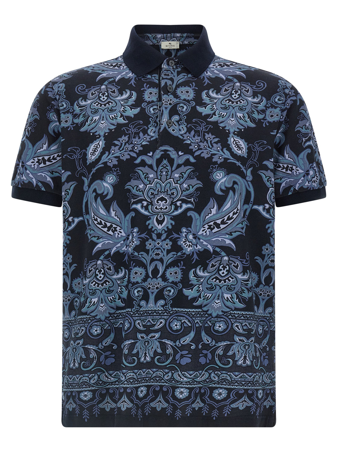 Etro Press  Shirt Polo - Blue | 8e7f35df375c8661cb93a3408d98acf57ccf88af
