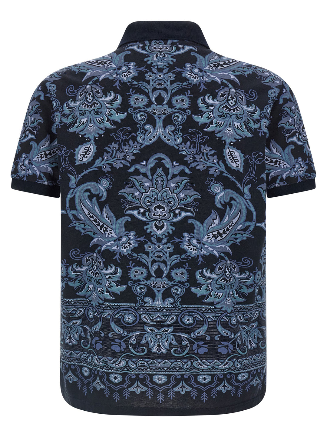 Etro Press  Shirt Polo - Blue | 742248720e260dd24c20d3288a40b9fef8d61f36