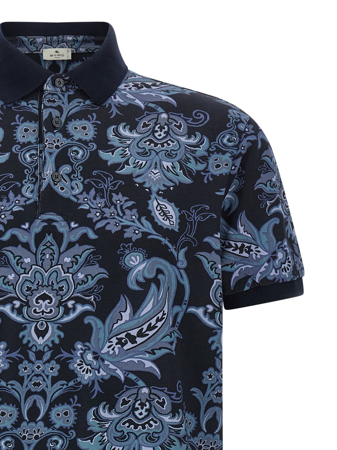Etro Press  Shirt Polo - Blue | 78087f5170f3278a6060f376179ba9378192c039