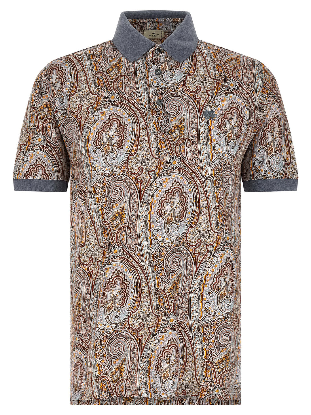Etro Arnica Paisley Polo - Multicolor | 6847b9f6584f39bb1c57cbc785bae43d18e0db06