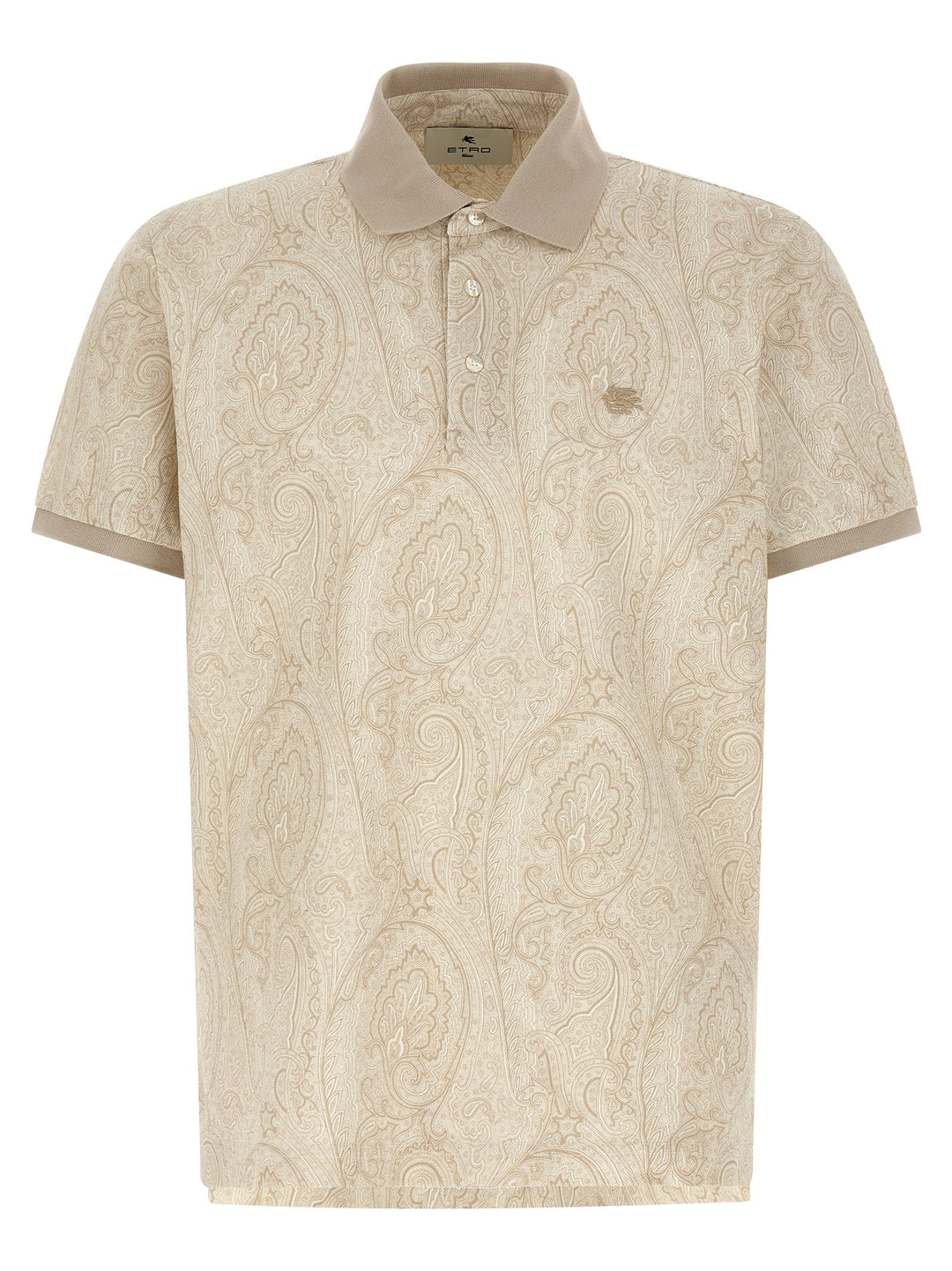 Etro Paisley Polo - Beige | 18285d03d80bc9f68d1e24b6bcd8d873860a47b2