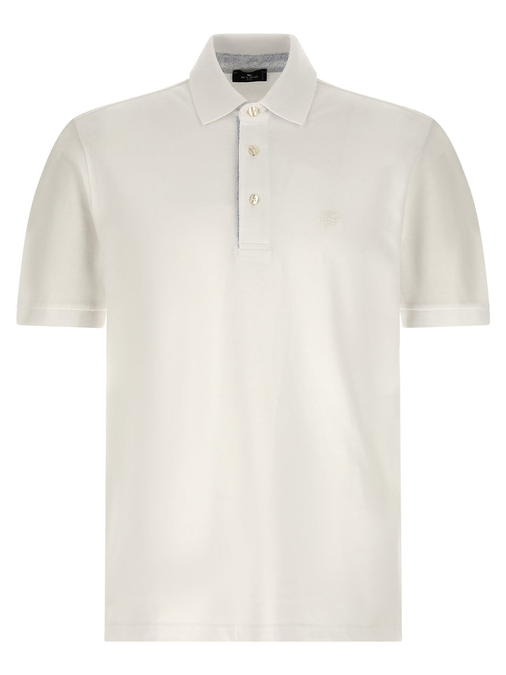 Etro Pegaso Polo - White | f329450b2439422cdcdf48b947e0176c2f5dc939