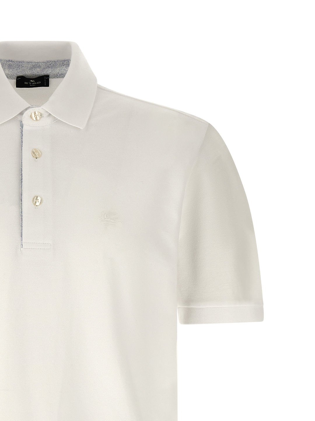 Etro Pegaso Polo - White | e598a9414a9c34ac08a34c83dbad679f247e39f9
