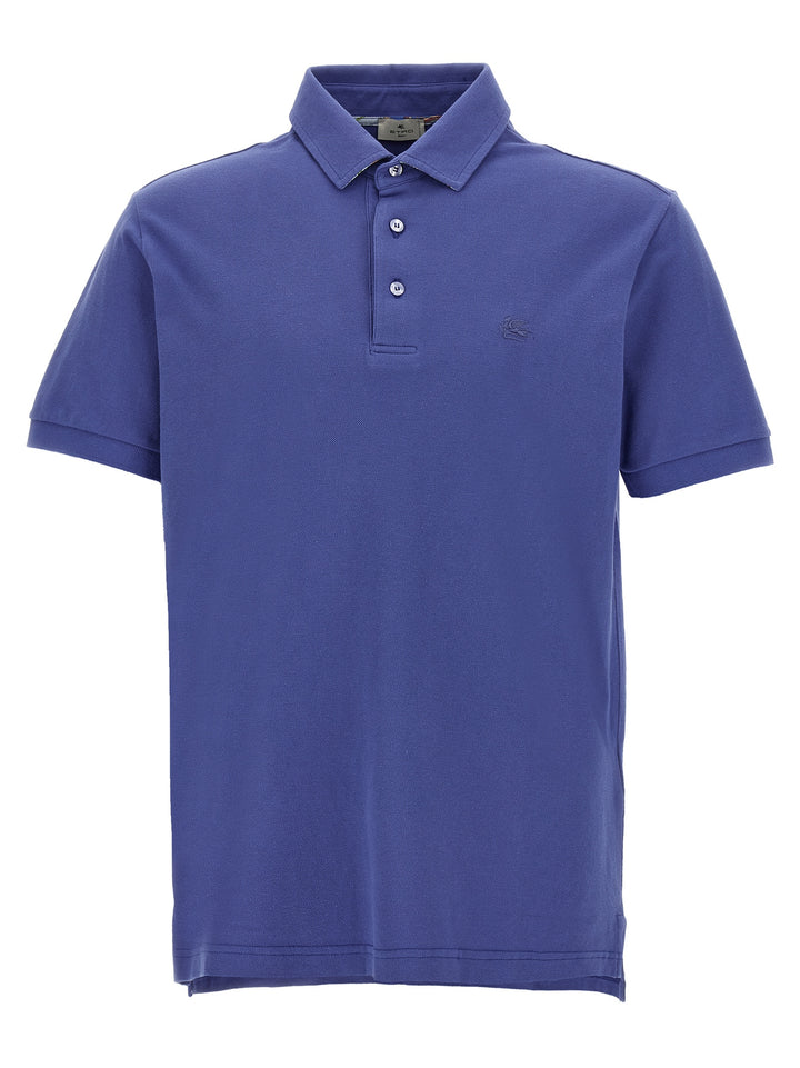 Etro Pegaso Polo - Blue | 2e74dba6a490d936753edf8cff192ea5fa39bbd5