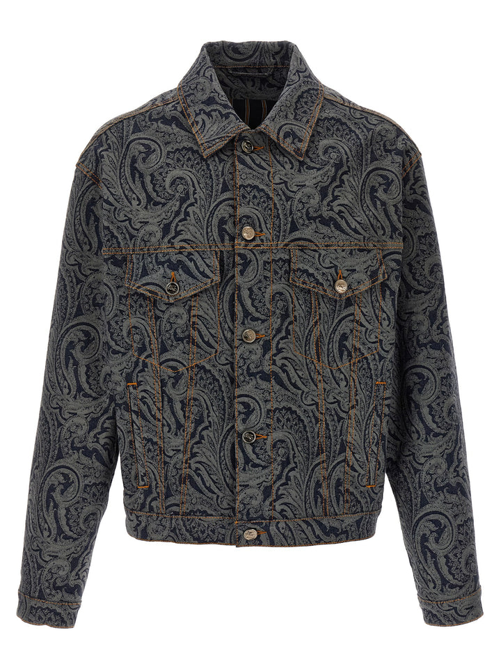 Etro Paisley Jacket Puffer Jackets - Multicolor | cea46956de615b07af9b3213d0be20f1a33c6170