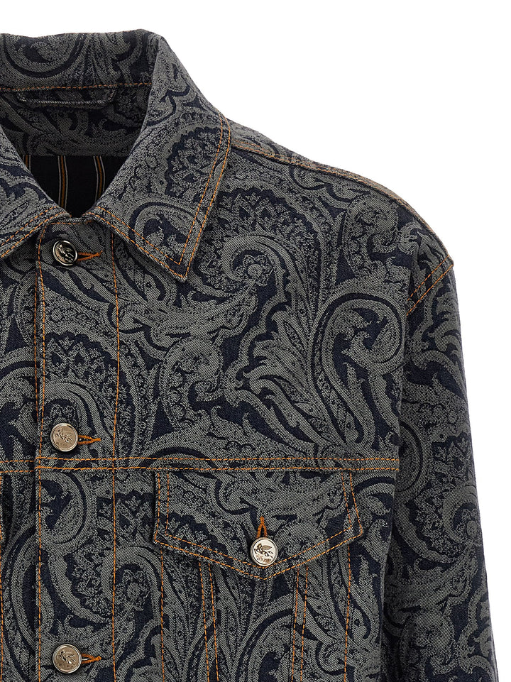 Etro Paisley Jacket Puffer Jackets - Multicolor | 31c9deb4918aa7ff0bcc5ed891d3592774510bd5