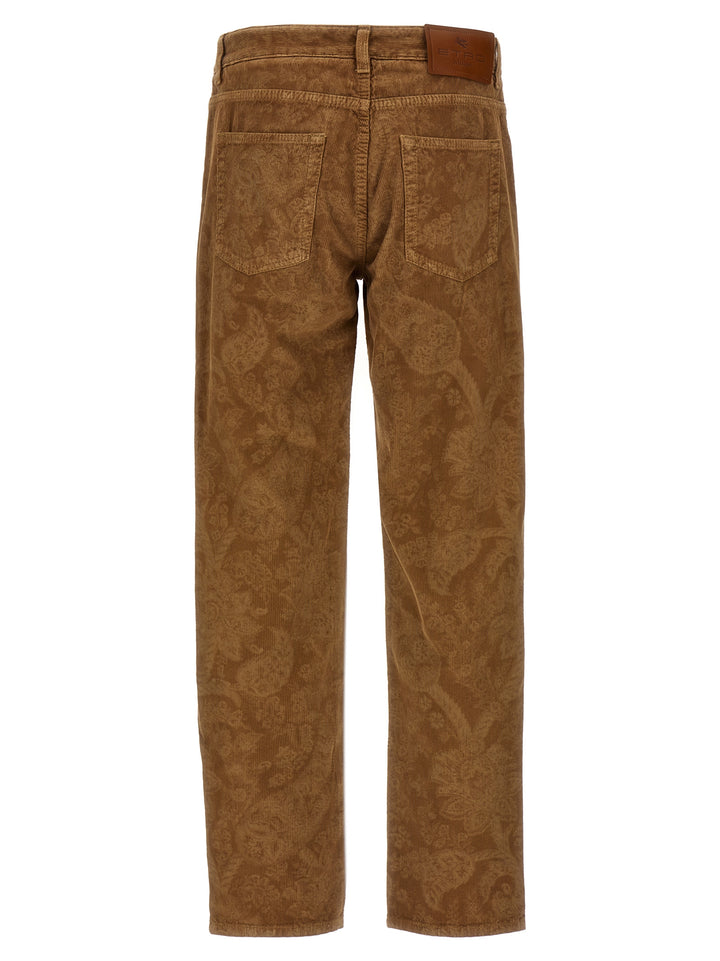 Paisley Pants Brown