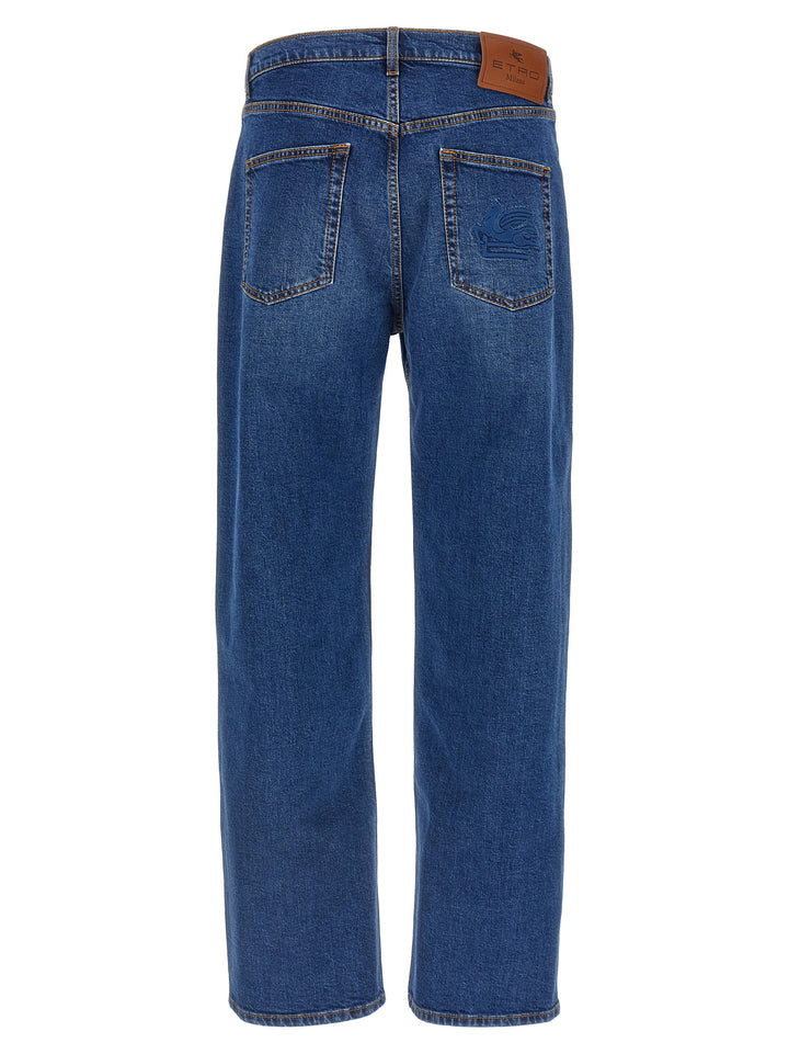 Etro Embroidery Jeans - Blue | 5e27c2abc2057c53b3fd174fc41b0f23c6b36044