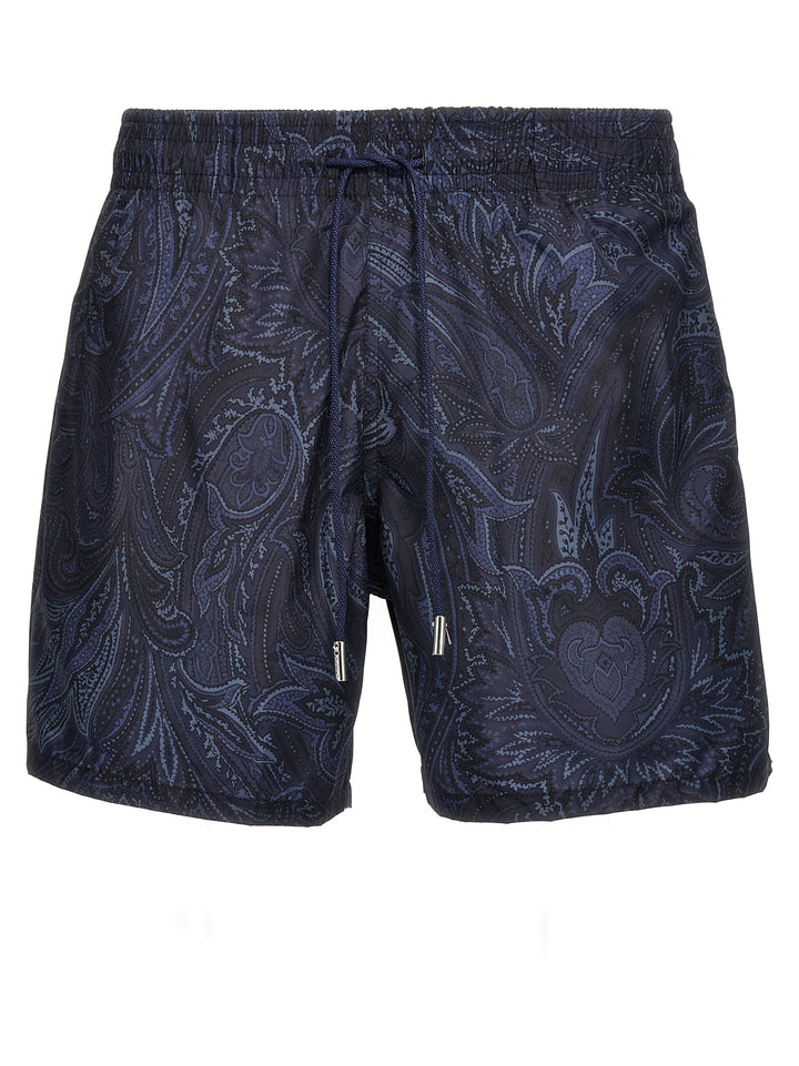 Etro Paisley Beachwear - Blue | 32732eda1de49fb34dee8b7166ae9f47642b2841