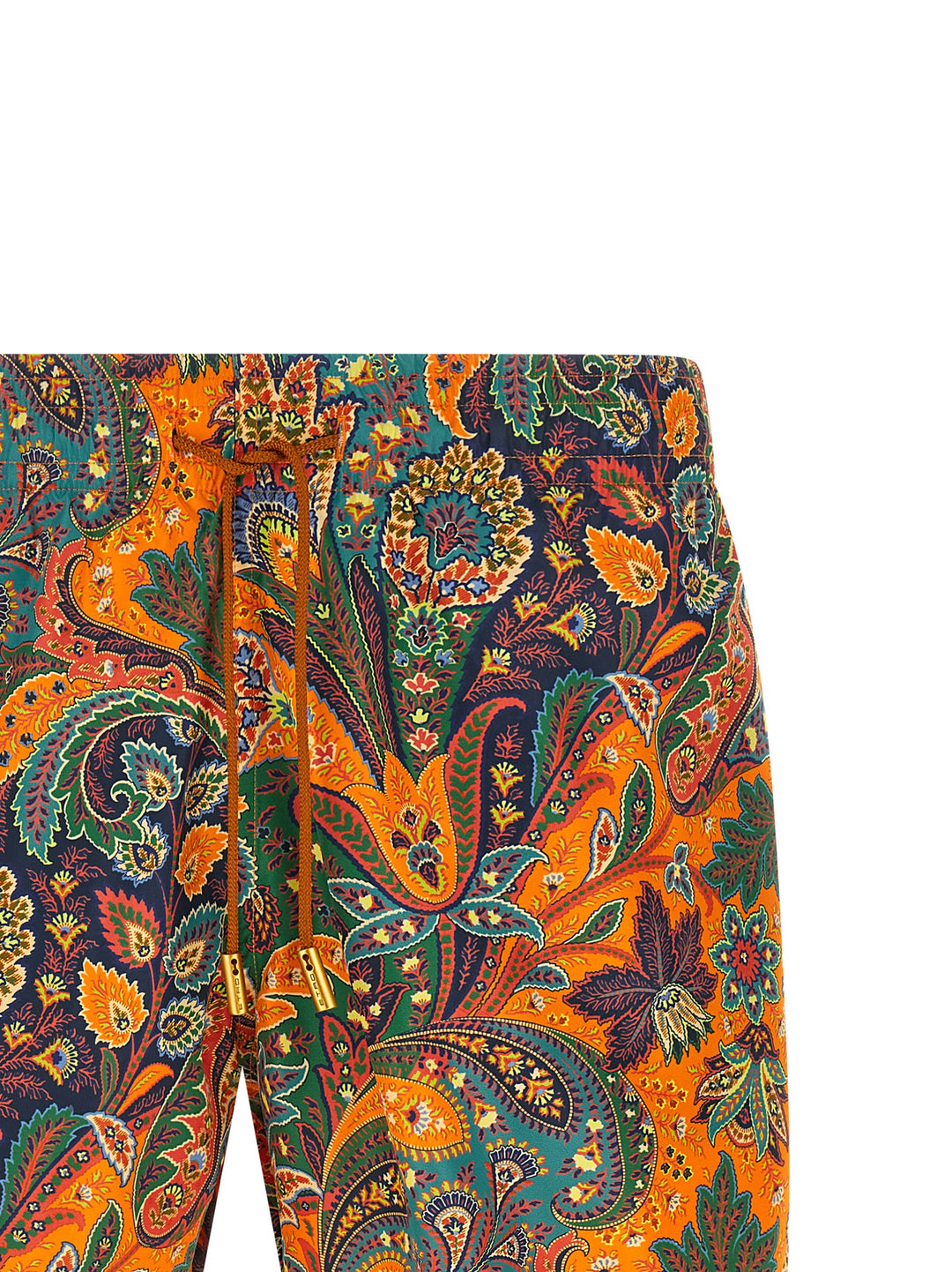 Etro Paisley Floral Swimsuit Beachwear - Orange | 99e495cb8fd351061f1d5df0dd5ff44659a6535e