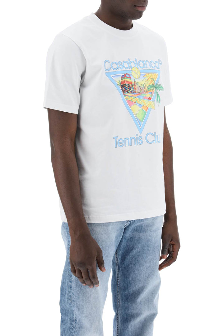 T Shirt Afro Cubism Tennis Club