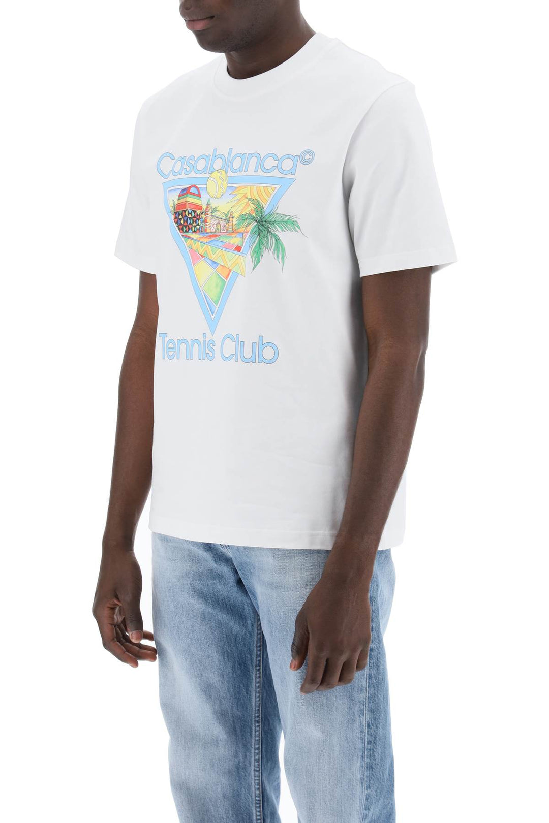 T Shirt Afro Cubism Tennis Club