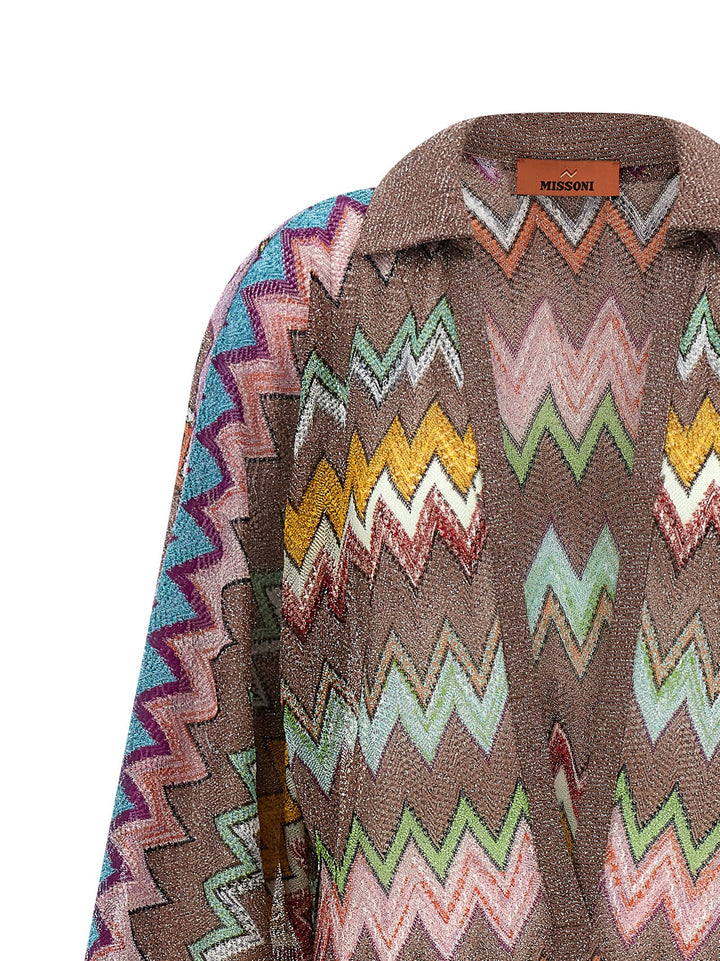 Missoni Chemisier Dress Dresses - Multicolor | 27a5bc6a6efb92ad18b872d17f8ffde0233ffd38