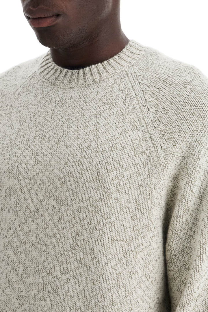 Pullover In Cashmere Mouliné