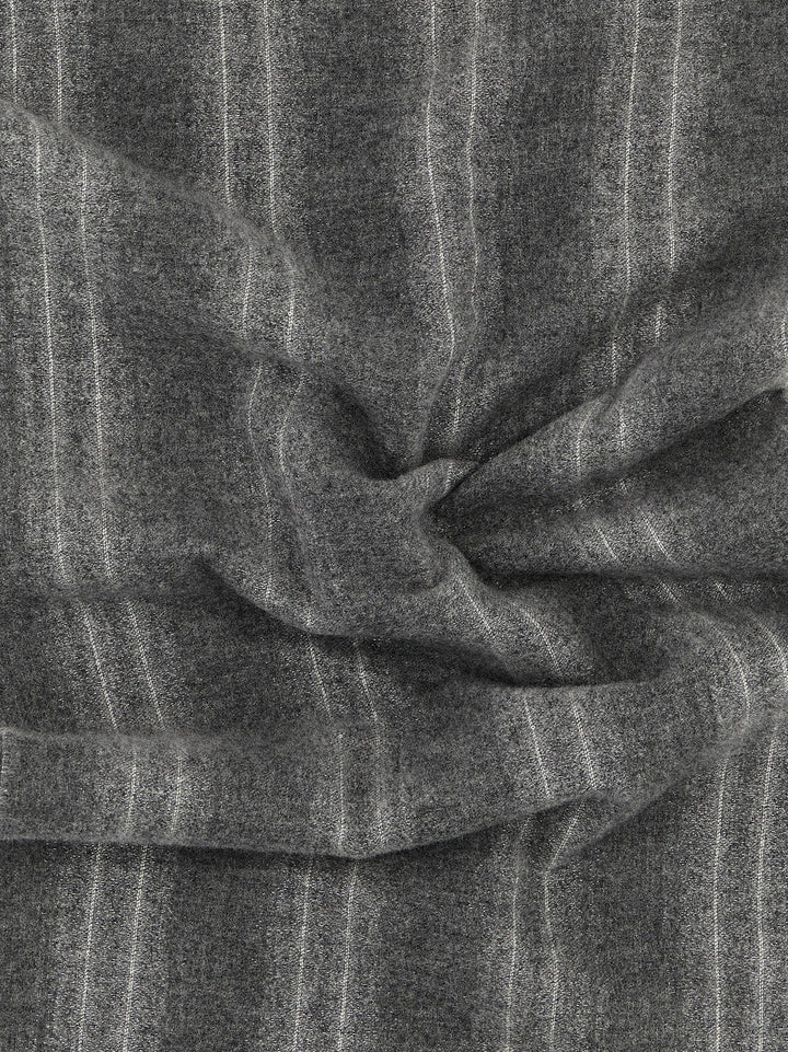 Lurex Stripes Scarf Scarves, Foulards Gray